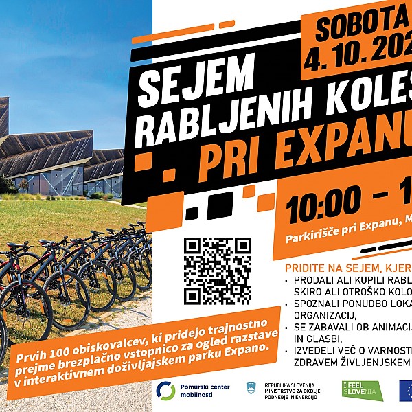 Sejem rabljenih koles pri Expanu