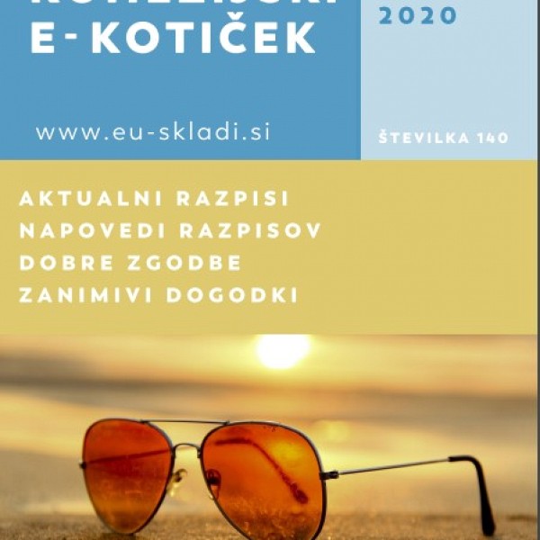 Kohezijski e-kotiček (julij 2020)