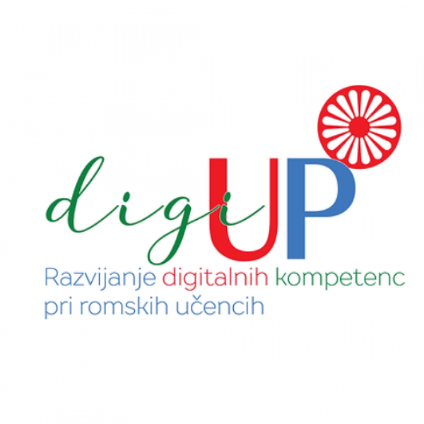 Razvijanje digitalnih kompetenc pri romskih učencih - DigiUp