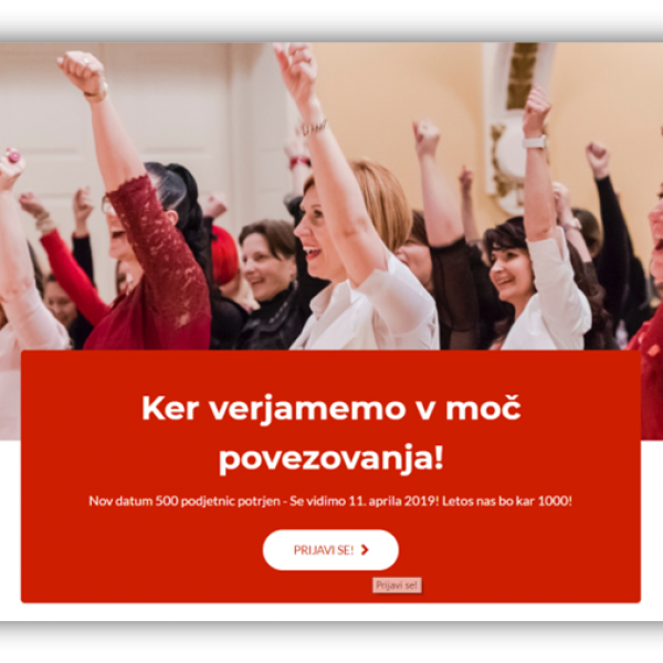 S podporo SPOT na dogodek 500 PODJETNIC, ki bo 11. 4. 2019