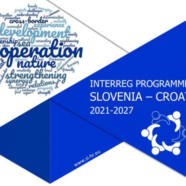 Najava Javnega razpisa za predložitev projektov v okviru Interreg Programa Slovenija - Hrvaška 2021-2027